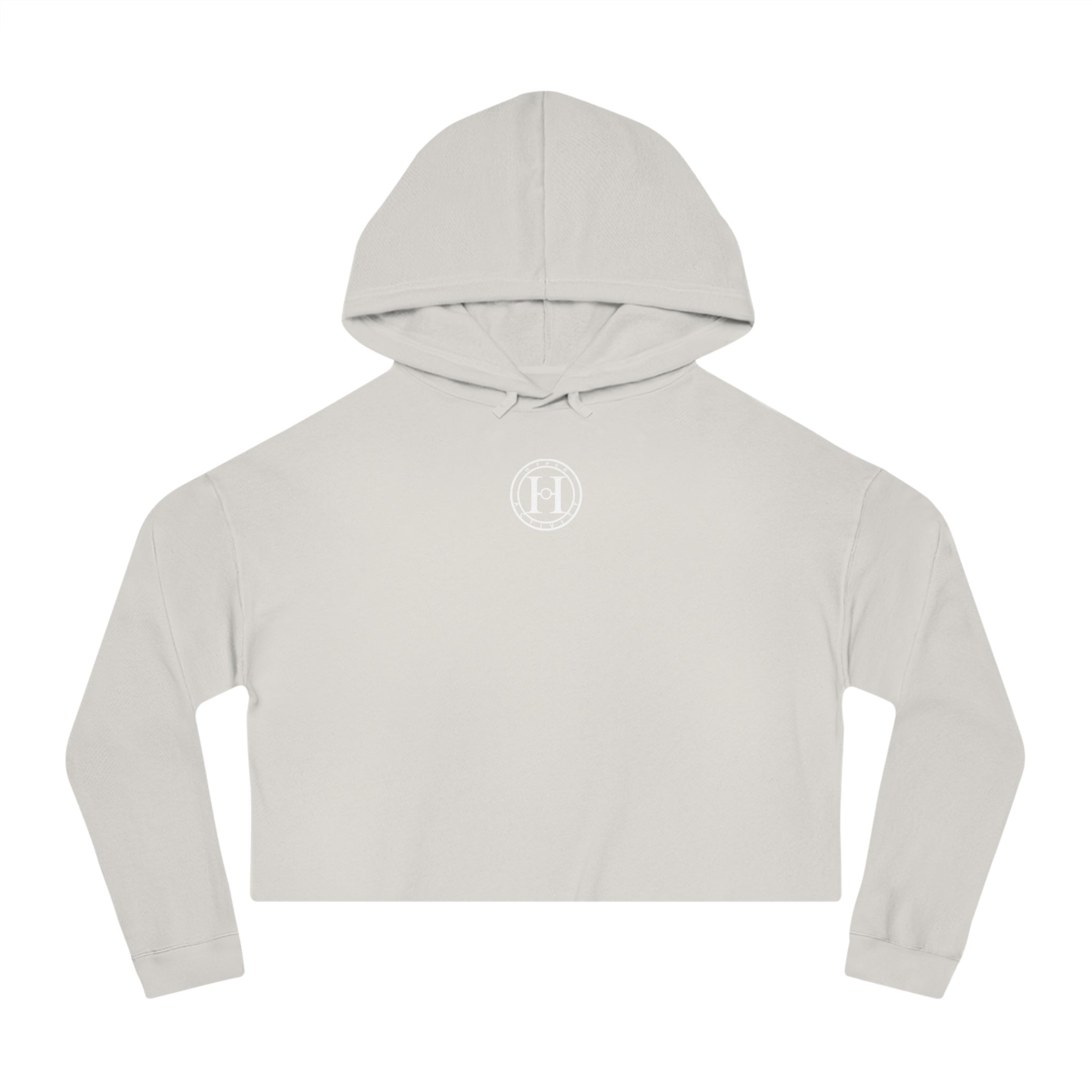 Happiness Through Hypertrophy Cropped Hoodie