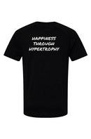 Happiness Through Hypertrophy Raglan shirt