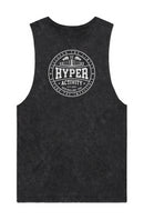MENS STONE WASH BARNARD TANK