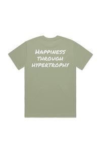 Happiness Through Hypertrophy Oversized Tee