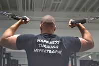 Happiness Through Hypertrophy Raglan Cut